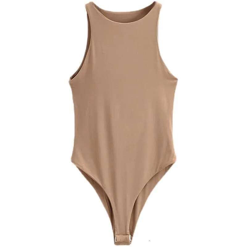 Casual Sexy New Jumper Body Women Beach Jumpsuit Romper Girl Bodysuit Solid Suit Clothes Top Slim All-match Basic Tank