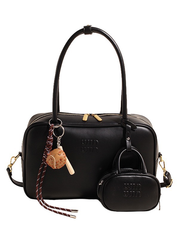 designer bag new style bowling pillow bag versatile and large-capacity tote briefcase fashionable commuter bag for hand-held and cross-body