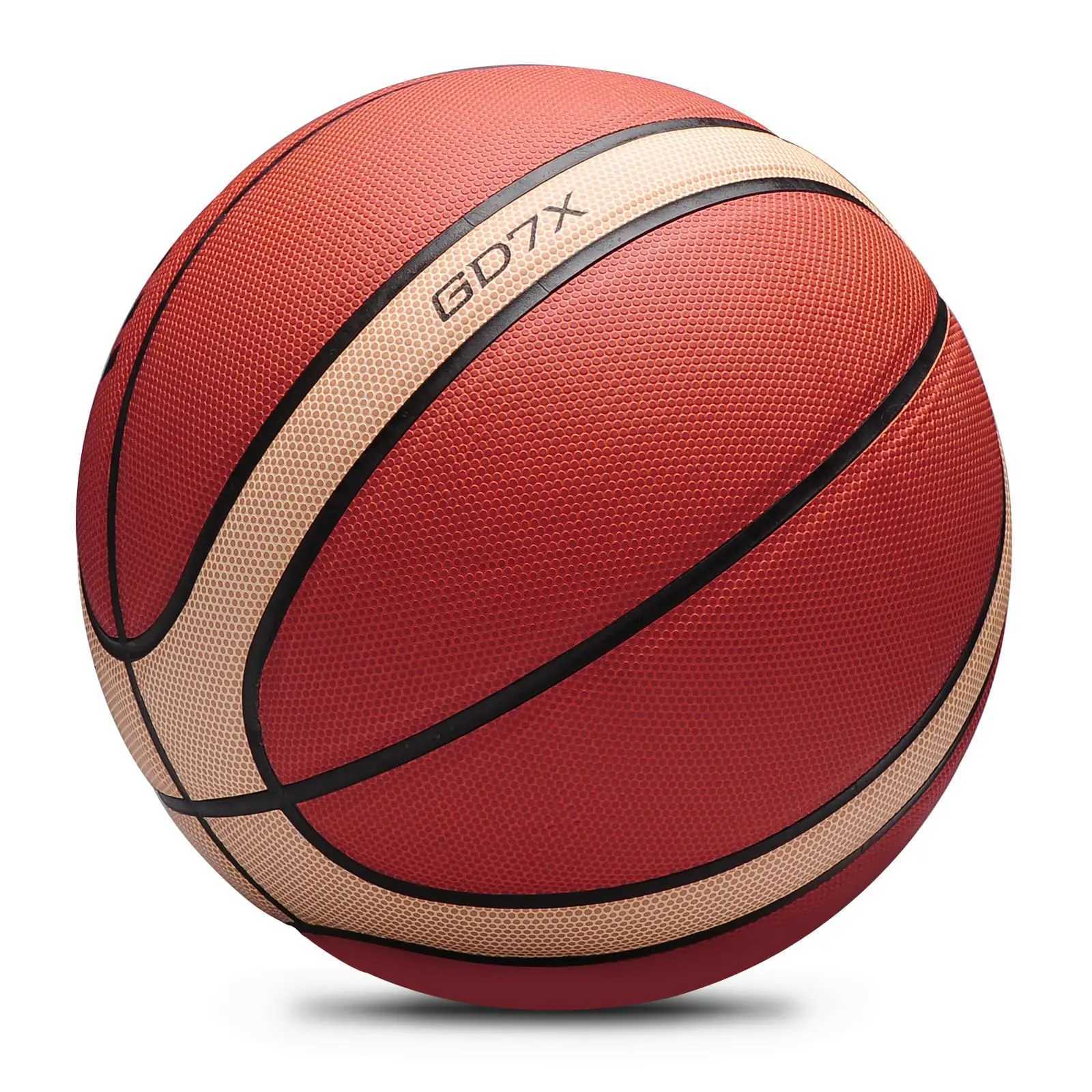 Original Molten GD7X Basketball Soft Touch Rubber and Faux Leather Training Basketball High Bounce Indoor Outdoor BasketballW251115