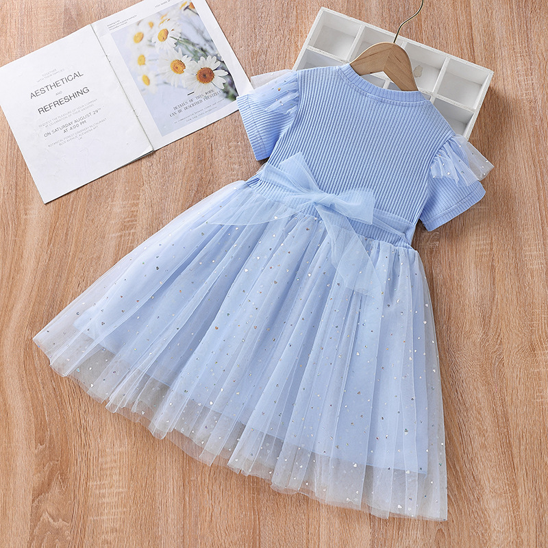 DISNEY Kids designer clothes Elsa children's skirt kids clothes Frozen baby girl dress Comfortable and soft