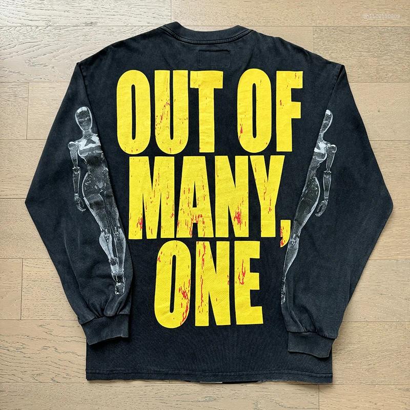 Men's Hoodies Long Sleeve Multi Versions God Speed T-shirt Men Women Black Blue Apricot T Shirt Classic Streetwear Godspeed Clothes Tops