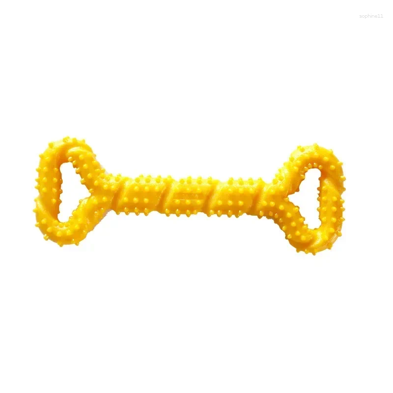 Update Pet Dog Chew Toys Pull Ring Bone Bite Resistant Molar Toothbrush Small Medium Large Dogs Training Interactive Supplies