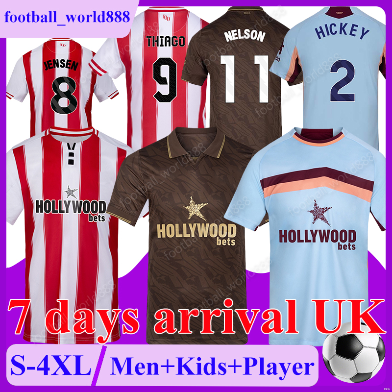 XXXL 4XL Brentfordes FC 25 26 Soccer Jerseys THIAGO JENSEN CARVALHO O.DANGO 2025 Football Shirts NELSON LEWIS POTTER football kit DAMSGAARD COLLINS Men Kids Kit Socks