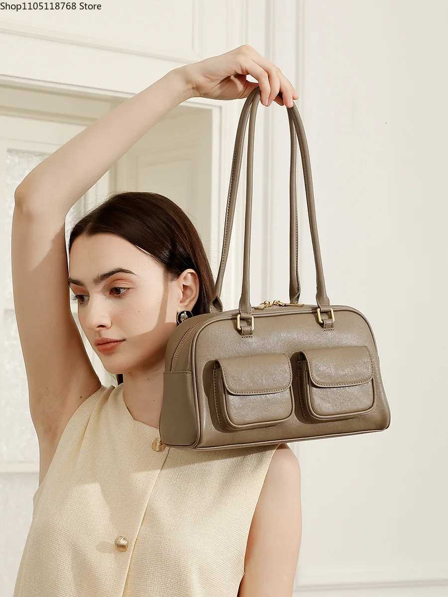 Luxury Handbags Female Underarm Bag New Fashion Genuine Cowhide Leather Shoulder BagW251115