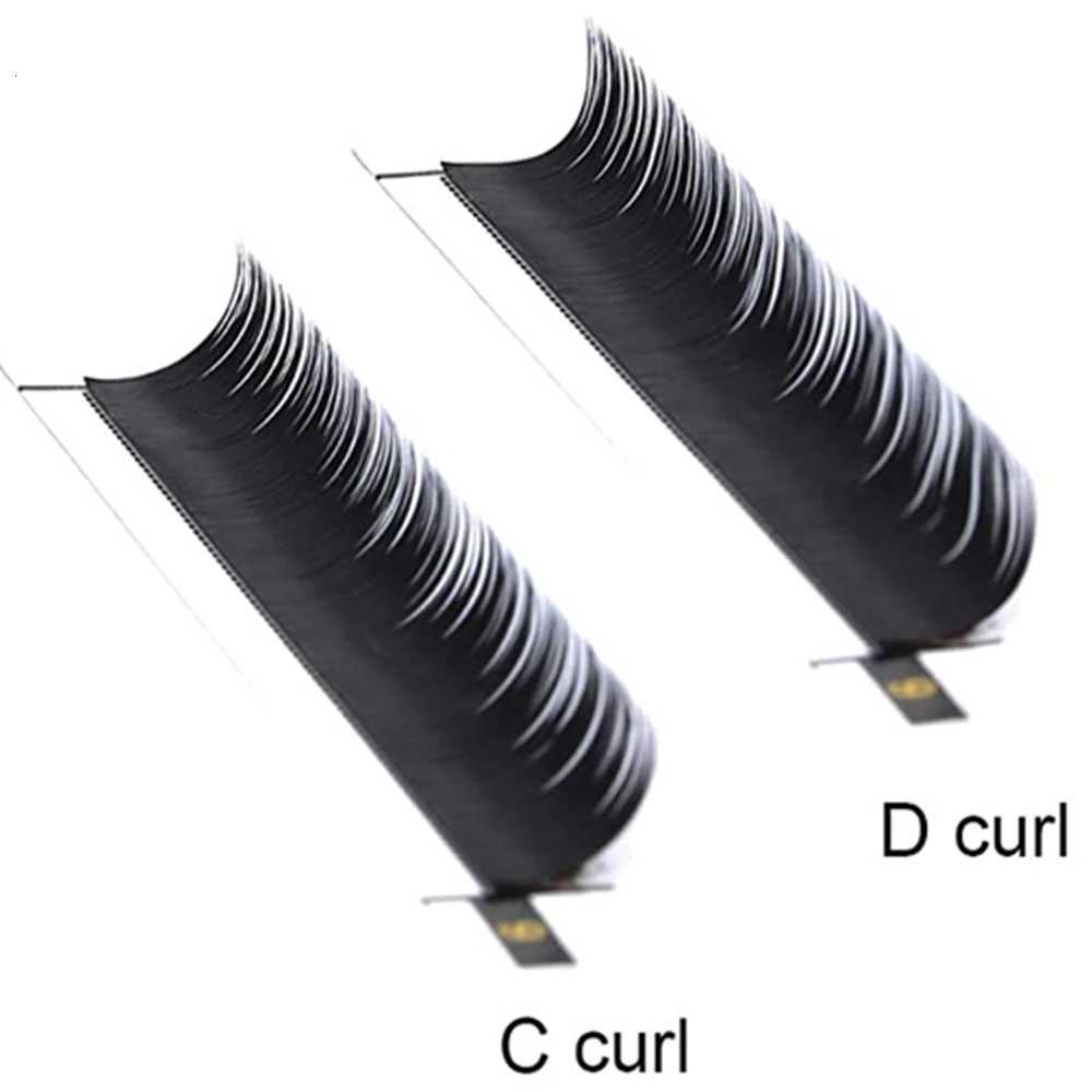 Gemerry Individual eyelashes Extension Faux Mink Natural False Eyelashes Volume Black Single Lay Lashes Makeup SuppliersT251117