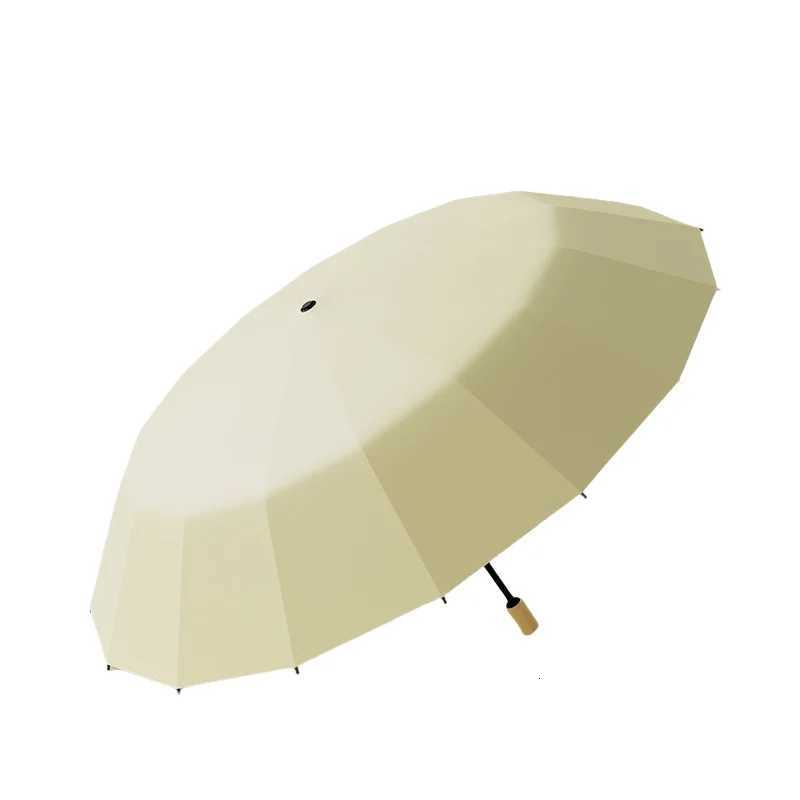 High Quty Bone Sturdy Large Folding Umbrella with Elegant Design for Both Weather and Rain Suitable for Daily Outdoor Travel C251117
