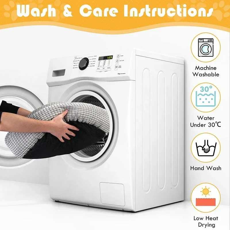 Washable Pet Bed for Dog Cat Puppy House Warm Mat Winter Blankets Fluffy Cat Dog Bed Pet Kennel Accessories / Dog Bed M251117