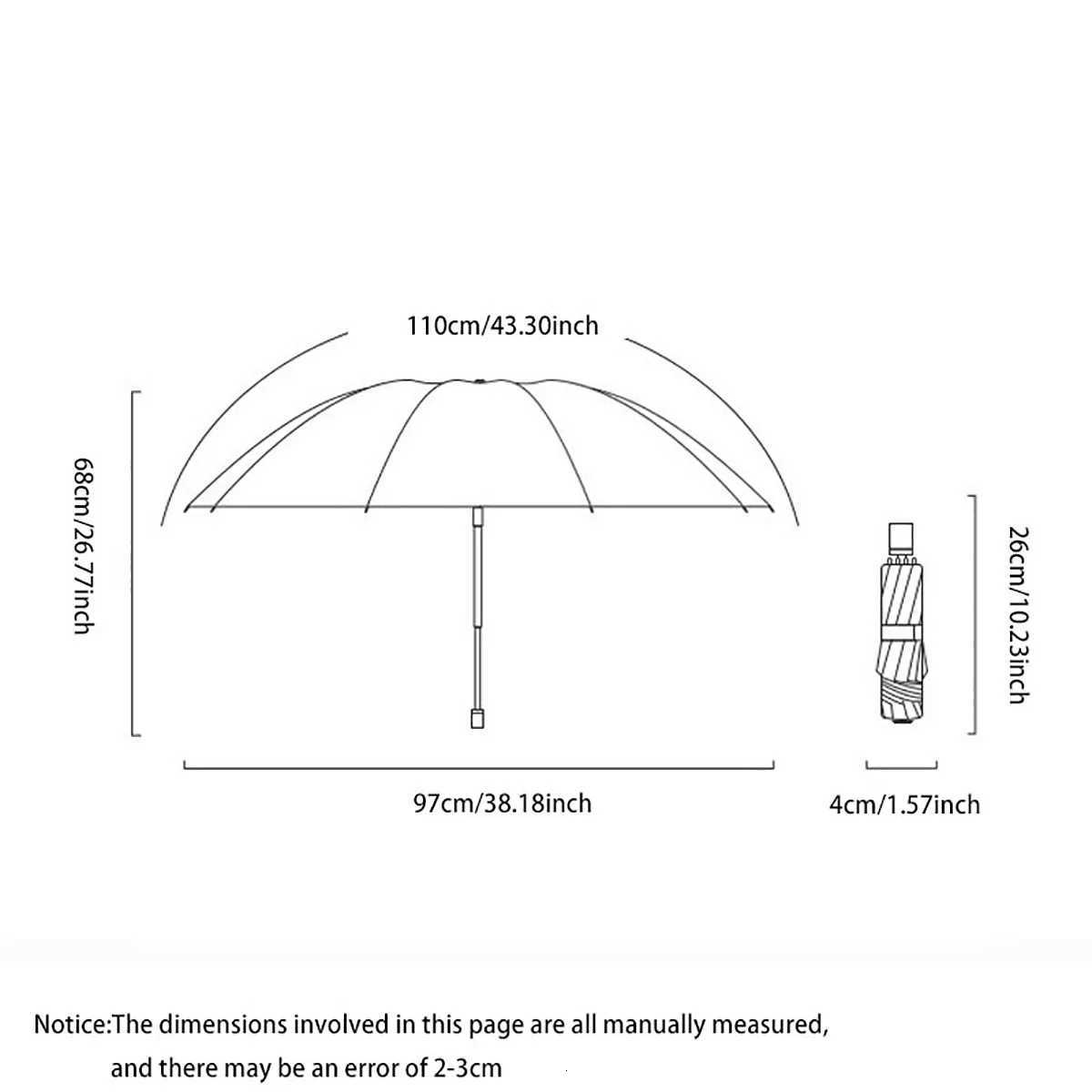 A lightweight folding umbrella an 8-bone umbrella stand and a flower shaped design on the umbrella face when it comes into C251117
