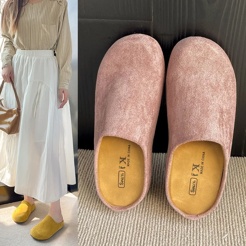 2025 hot free shipping designer Sandals for woman Solid vintage breathable beach shoes