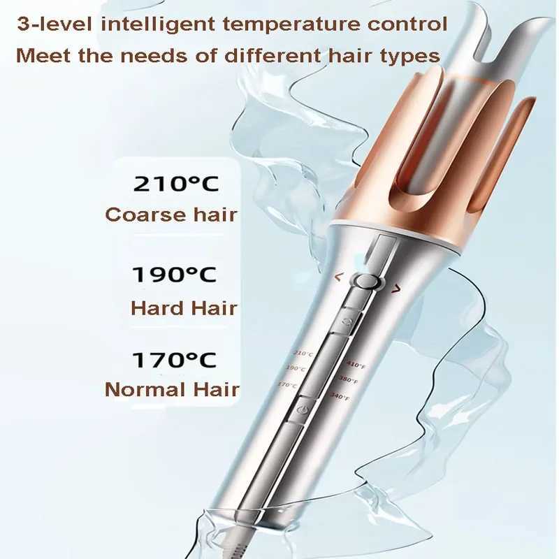 Automatic Curling Iron Large Curl Negative Ion Hair Styling Tool PTC Ceramic Auto Rotaiong Hair Curling Iron C251117