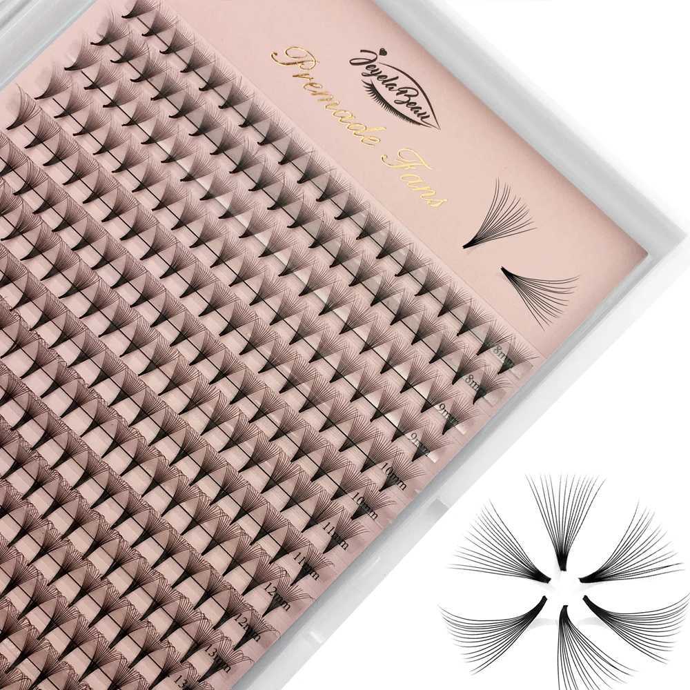 Goddess Premade Volume Fans 4D 5D 6D 7D 8D 10D 12D 14D 16D 20D Individual Lashes Extension Pointy Stem 320 Fans Faux MinkT251117