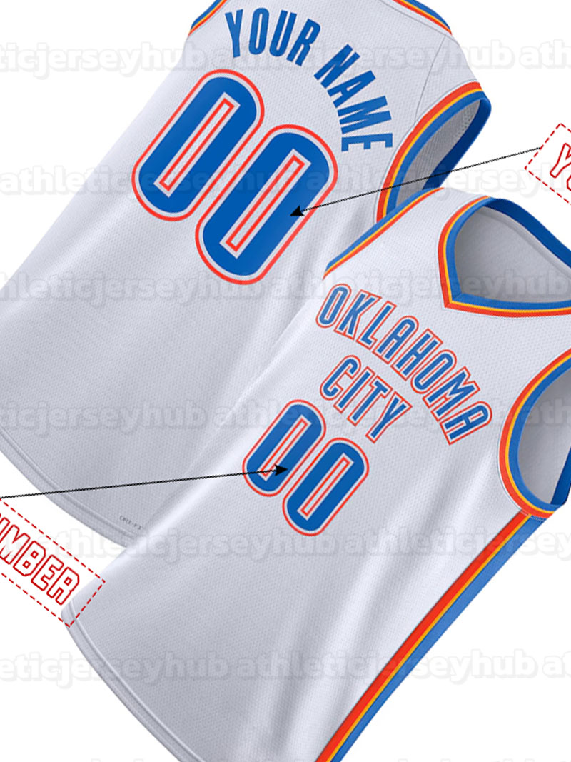 2025-26 City Basketball Jersey Shai Gilgeous-Alexander Luguentz Dort Ousmane Dieng Alex Ducas Adam Flagler Isaiah Hartenstein Chet Holmgren Dillon Jon