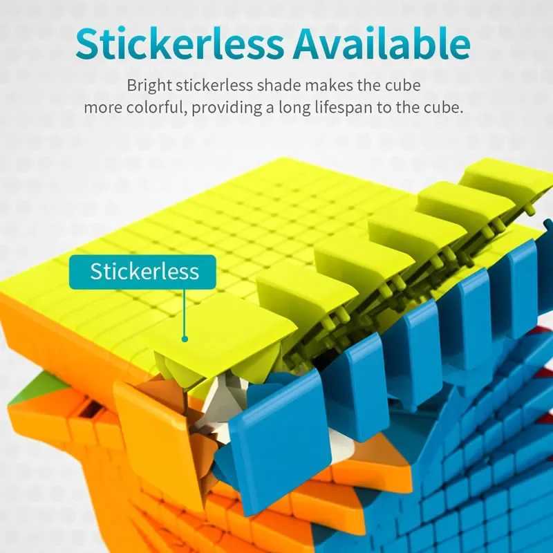 JudyCube MoYu MeiLong 11x11 Magic Speed Cube Stickerless Professional Fidget Toys MFJS Meilong 11 Cubo Magico Puzzle L251115