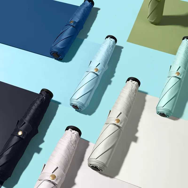 110g Japanese Super Light Umbrella Carbon Fiber Lightweight and Compact Portable Pencil Umbrella 50 Fold Mini Folding Umbrella C251117