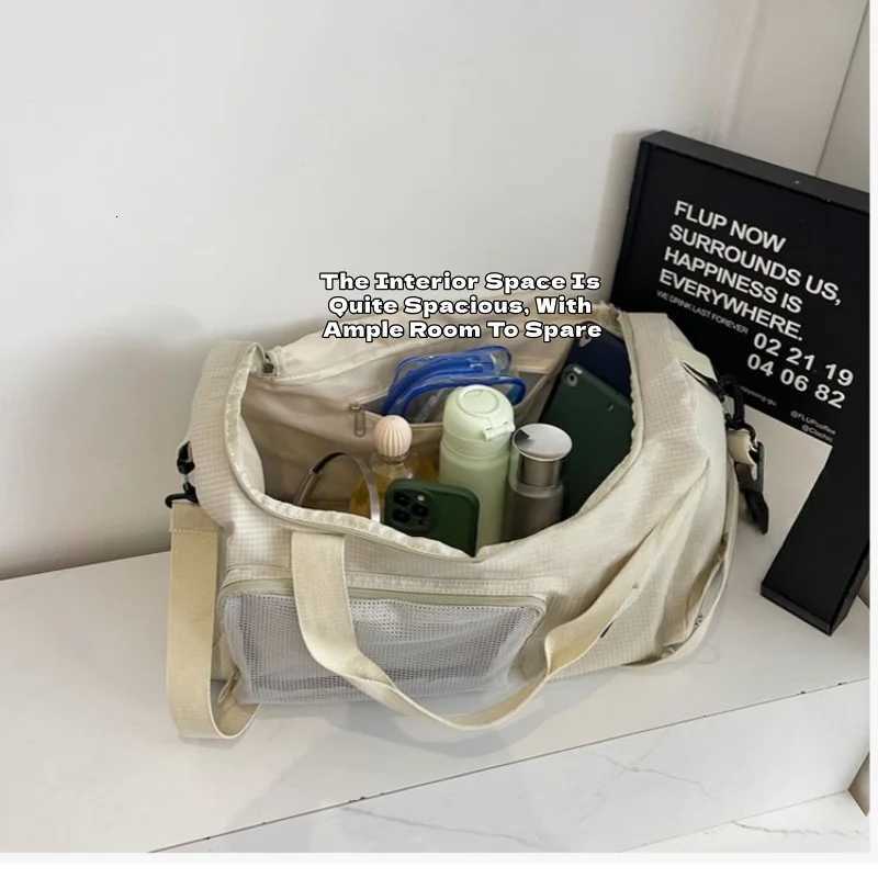 Large Capacity Travel Bag Dry and Wet Separation Gym Bag Short Trip Business Bag Womens Luggage Bag Sport CuteW251115