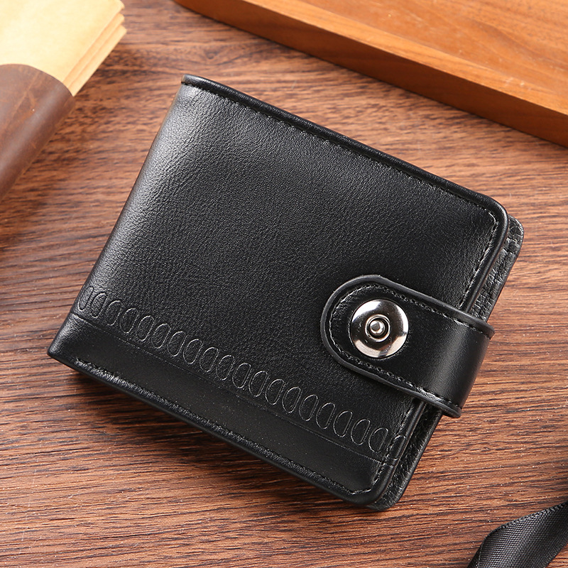 horizontal wallet male PU business fashion multi-card large capacity multi-function card bag retro banknote holder manufacturer direct supply