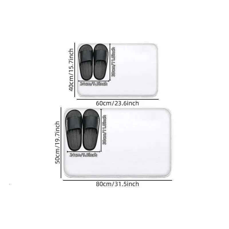 Soft and comfortable door mat bedroom floor mat bedroom carpet bathroom absorbent mat kitchen mat can be machine washedM251117