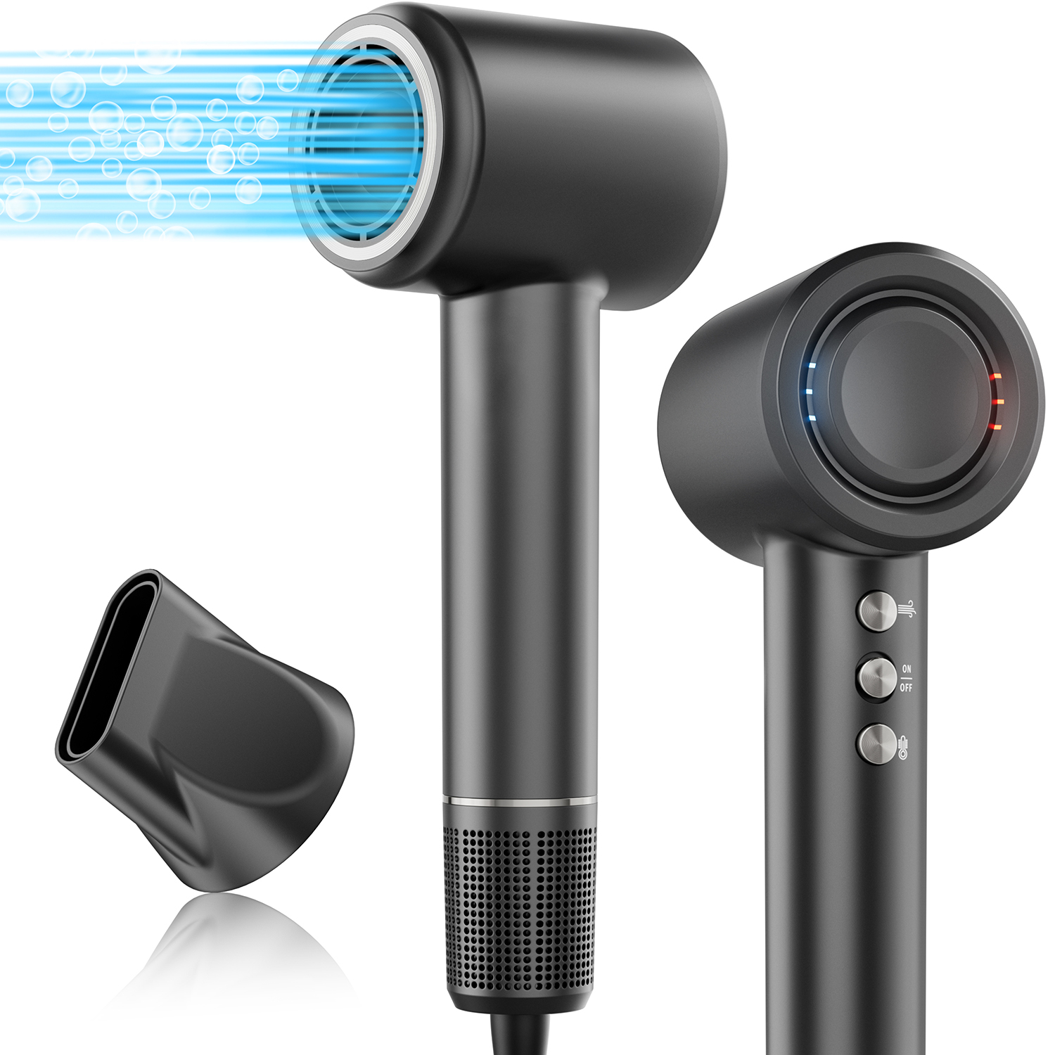 Professional High-Speed Blow-Dryer - 110k RPM with Ionic Technology 887-E