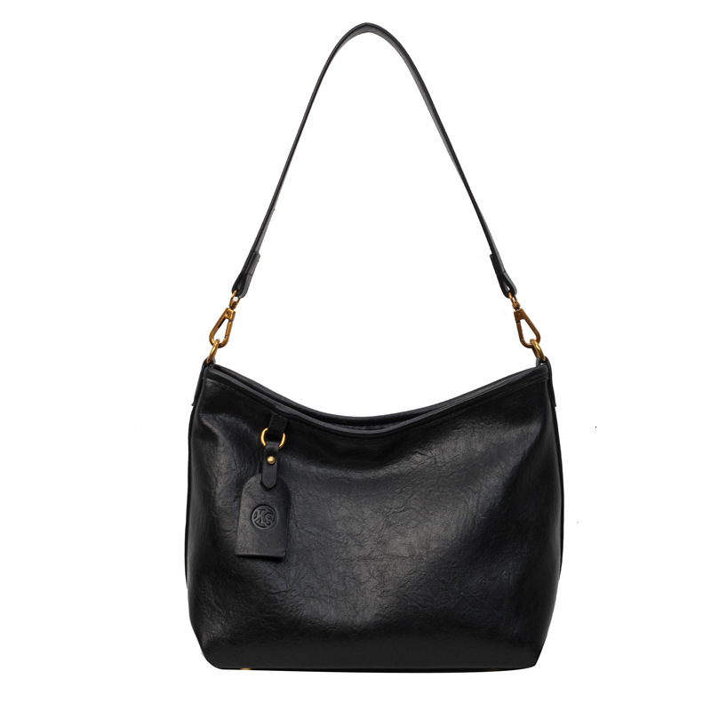 High End Soft Leather Commuting Women's Armpit Shoulder Bag New Fashionable Multifunctional Handbag Large Capacity Crossbody Bag