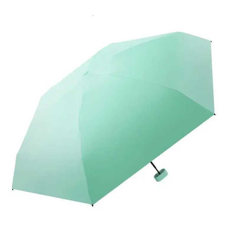 Mini Pocket Rain Umbrella UV folding umbrella Rainproof Sun Protection Outdoor Traveling Capsule Umbrella 5-Folding Parasol C251117