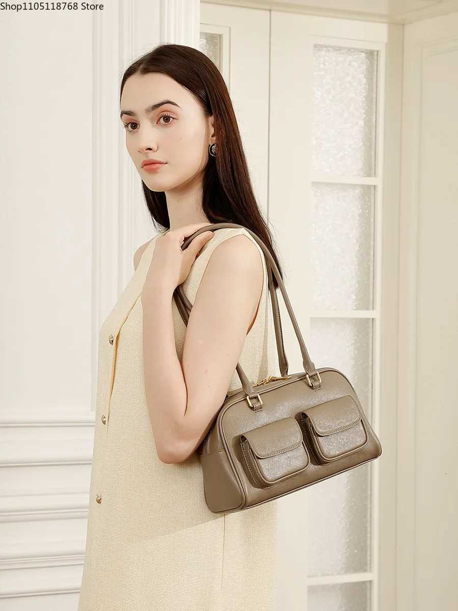 Luxury Handbags Female Underarm Bag New Fashion Genuine Cowhide Leather Shoulder BagW251115