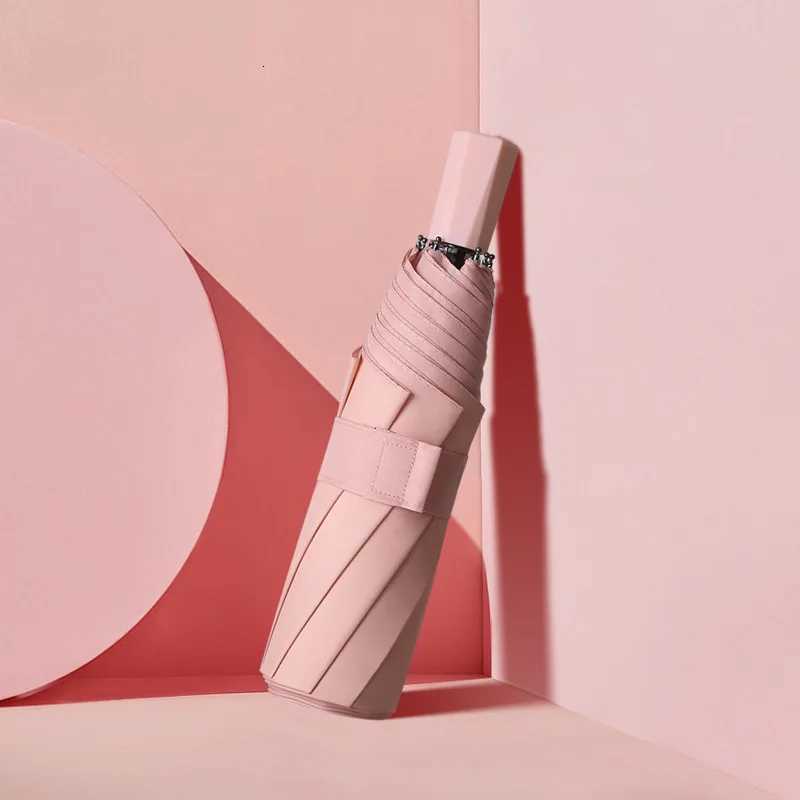 8 Ribs Mini Rain Umbrella Anti UV Paraguas Sun Umbrella Rain Windproof Light Folding Portable Umbrellas for Women Men Children C251117