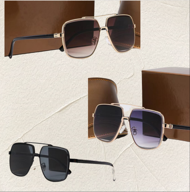 New Men Sunglasses Designer Womens Eyeglasses Oversize Shading UV protection Glasses For Summer Beach Drive