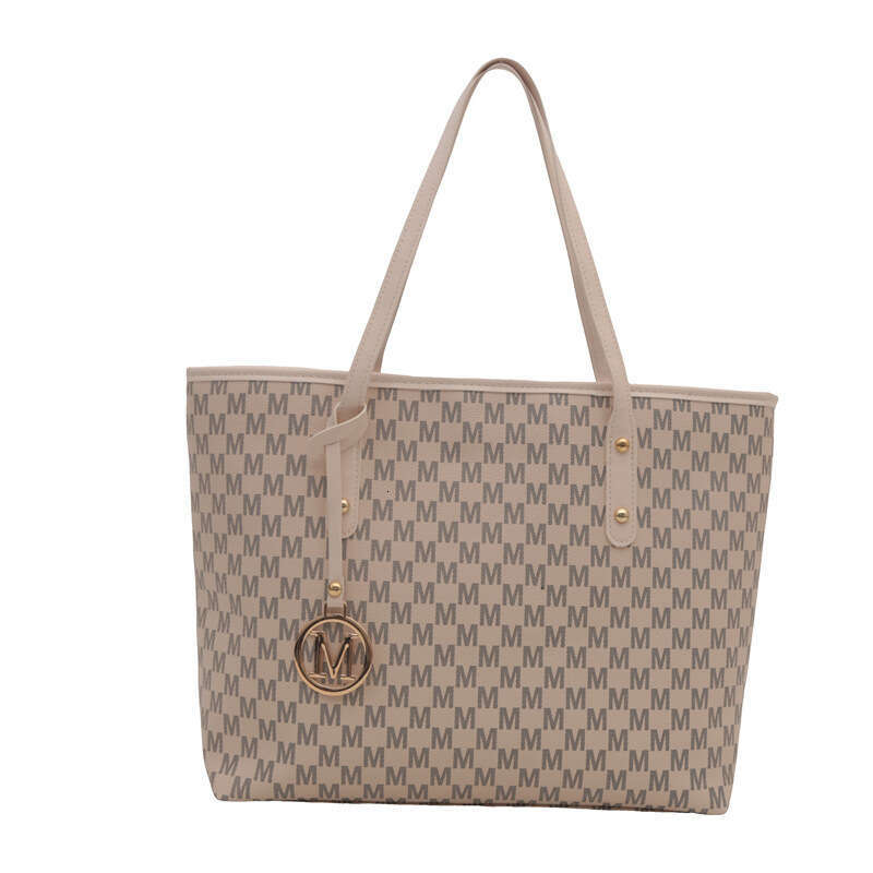 Tote for Women 2024 New Large Capacity Commuter Autumn/Winter Relaxation Printed College Student Single Shoulder Class Bag