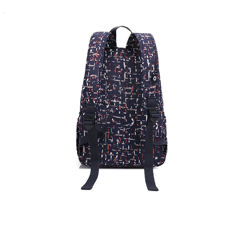 TEGAOTE Waterproof 2024 Nylon Flower Pattern Fashion Casual A4 Girl Boy Women Men School Backpack Lightweight Travel Bag M1318 251124