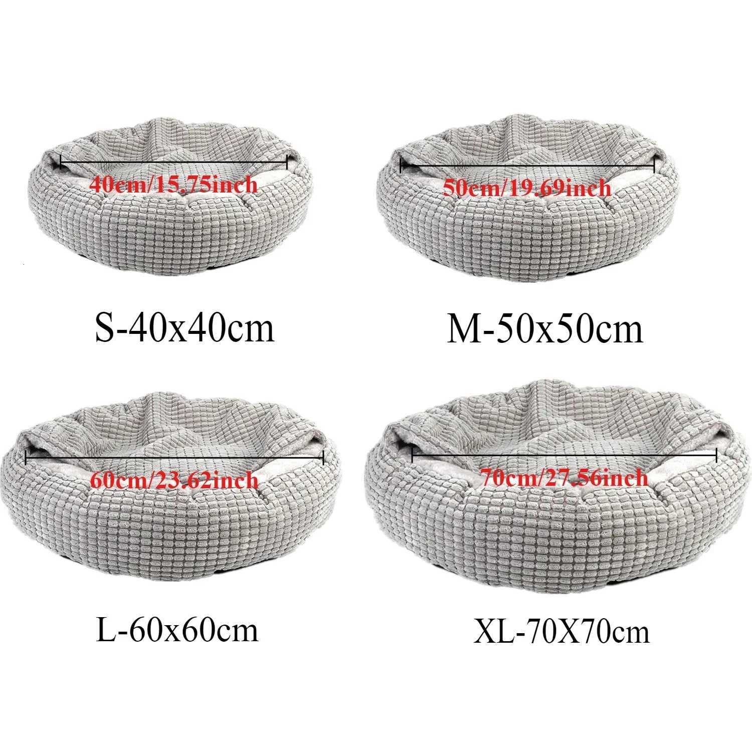 Washable Pet Bed for Dog Cat Puppy House Warm Mat Winter Blankets Fluffy Cat Dog Bed Pet Kennel Accessories / Dog Bed M251117