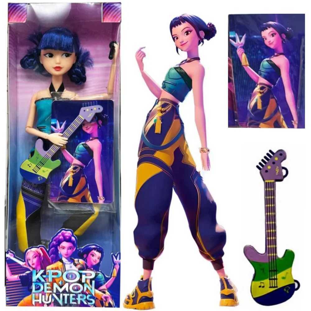 Anime k pop Demon hunters Witch Hunter Group High appearance Glue doll Girls heart Decorative doll Holiday Gifts C251117