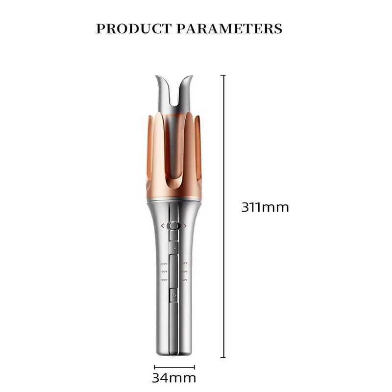 Automatic Curling Iron Large Curl Negative Ion Hair Styling Tool PTC Ceramic Auto Rotaiong Hair Curling Iron C251117