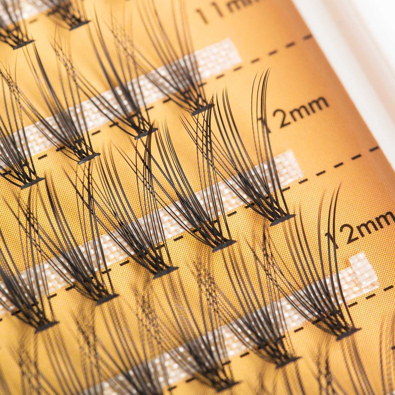 4box/960 Bundles 10/20D Individual Eyelashes 8-12mm mixed and10-16mm mixed Natural Lashes Eyelash Extensions Premade Volume FansT251117