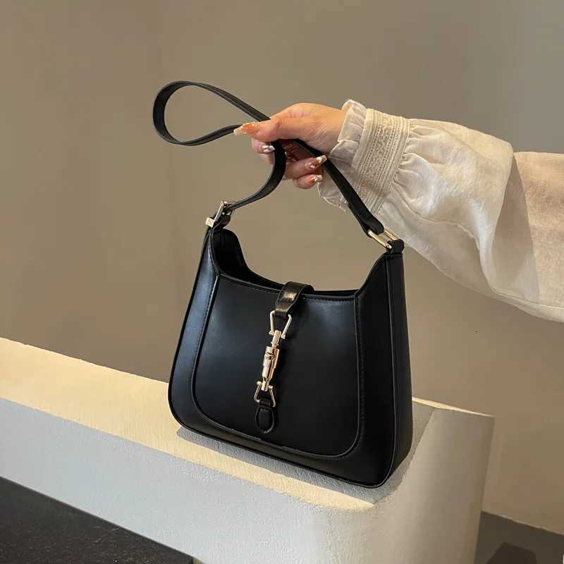 French Style Women Vintage Underarm Bag Elegant Ladies Cow Split Leather Shoulder Bag Casual Totes Handbag Strap Crossbody BagsW251117