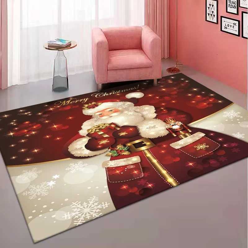 Christmas Decorations Carpet for Living Room Home Decor Sofa Table Large Area Rug Bedroom Entrance Doormat Bathroom Non-slip MatM251117
