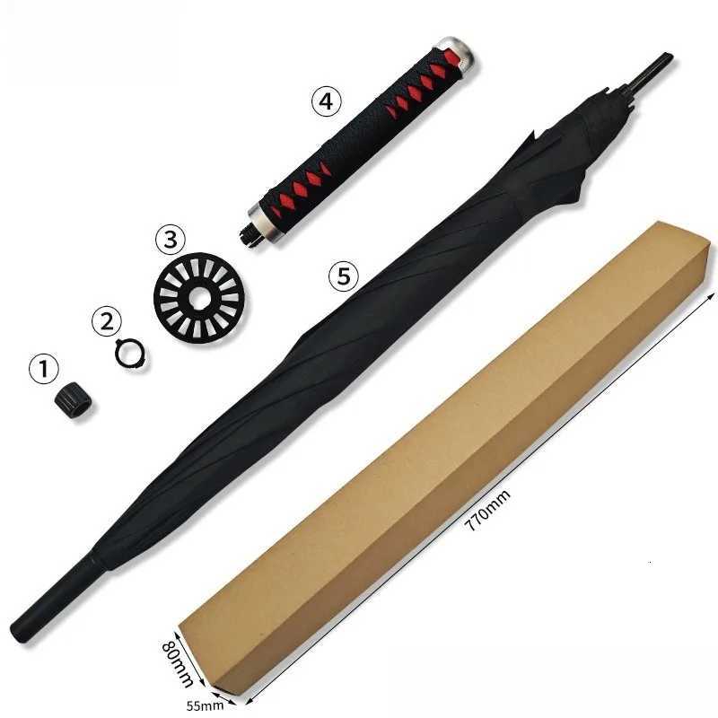 1/3/5pcs Roronoa Zoro Katana Umbrella Long Handle Parasol One Cosplay Porp Piece Anime Roronoa Zoro Katana Umbrella Rain Gear C251117