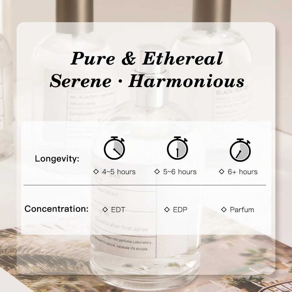 Laboratory Perfume Sandalwood Black Tea Ladies Long-lasting Light Fragrance Niche Unisex Elegant Woody Cologne PerfumeW251117