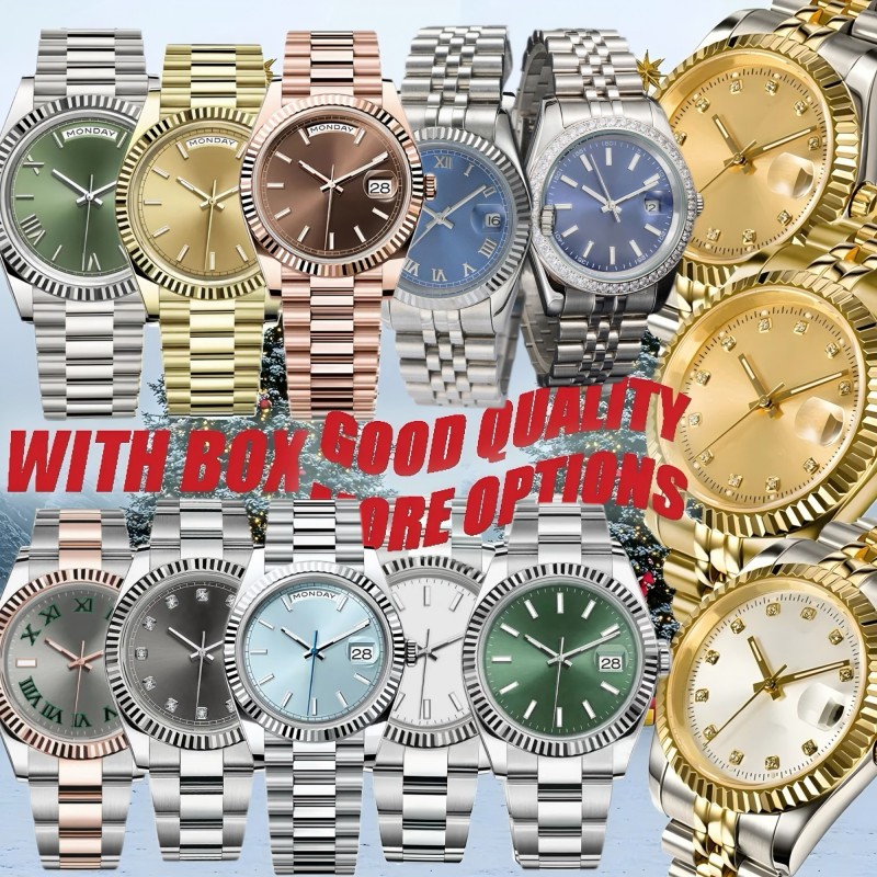 watch mechanical womens mens watches man designer luxury watch sapphire glass water resistant stainless steel 28/36/41mm with box montre de luxe orologio