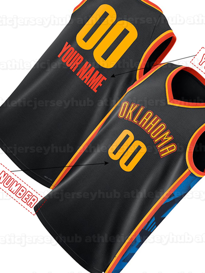 2025-26 City Basketball Jersey Shai Gilgeous-Alexander Luguentz Dort Ousmane Dieng Alex Ducas Adam Flagler Isaiah Hartenstein Chet Holmgren Dillon Jon