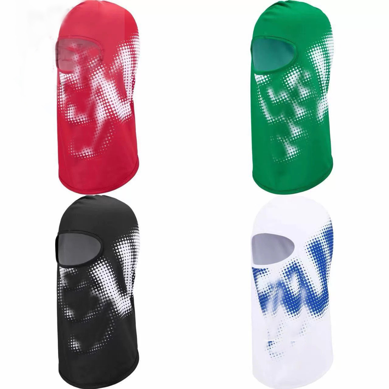 Halftone balaclava Cycling Caps Tactical Mask Full Face Bicycle Hiking Scarf Fishing Snowboard Ski Masks Hood Hat Men Women