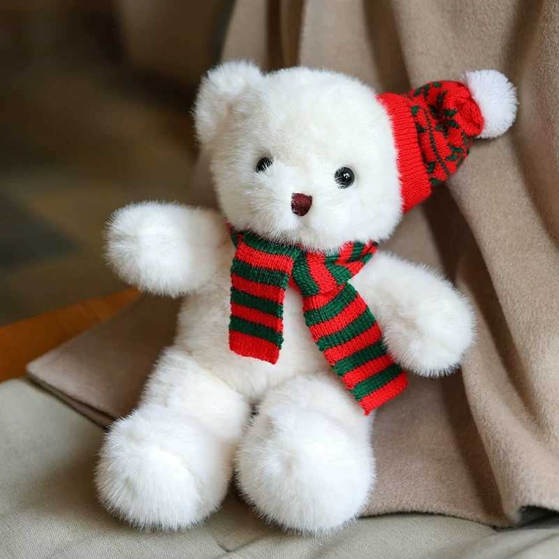Plush Toy Christmas Tree Christmas Small Animal Series Doll Gift Plushie Cute Eyelid Bear J251117