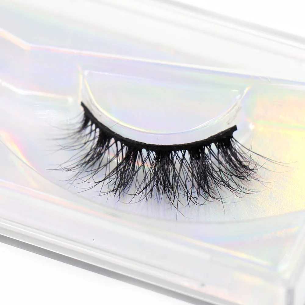 LEHUAMAO Makeup Mink eyelashes Soft fake lashes makeup kit Mink Lashes extension mink eyelashes Handmade Reusable EyelashesT251117
