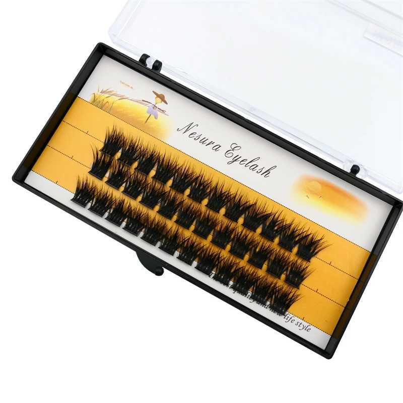 1 Box of 36 Clusters Segmented False Eyelashes Volume C 3D Eyelashes Natural Eyelash Extensions Makeup Eyelash ToolT251117