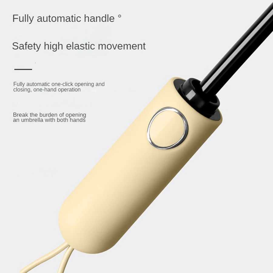 Automatic sturdy umbrella 16 bone 3-strand umbrella frame thickened wind resistant 105cm large umbrella sunshade wind resistant C251117