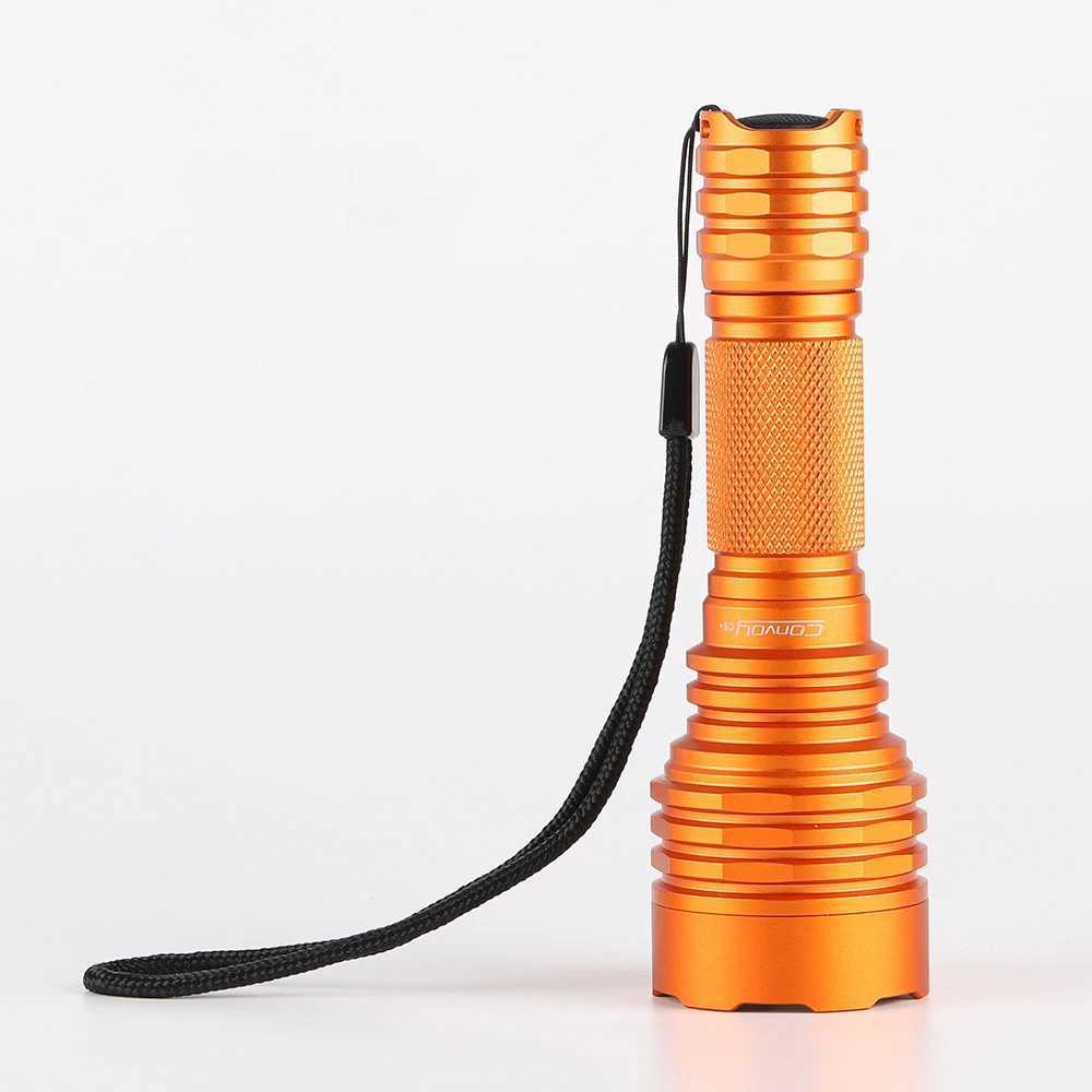 Convoy C8 Plus Tactical Flashlight with SST40/SFT40 Led Linterna High Powerful 18650 Torch Light Camping Fishing Police Lamp M251117