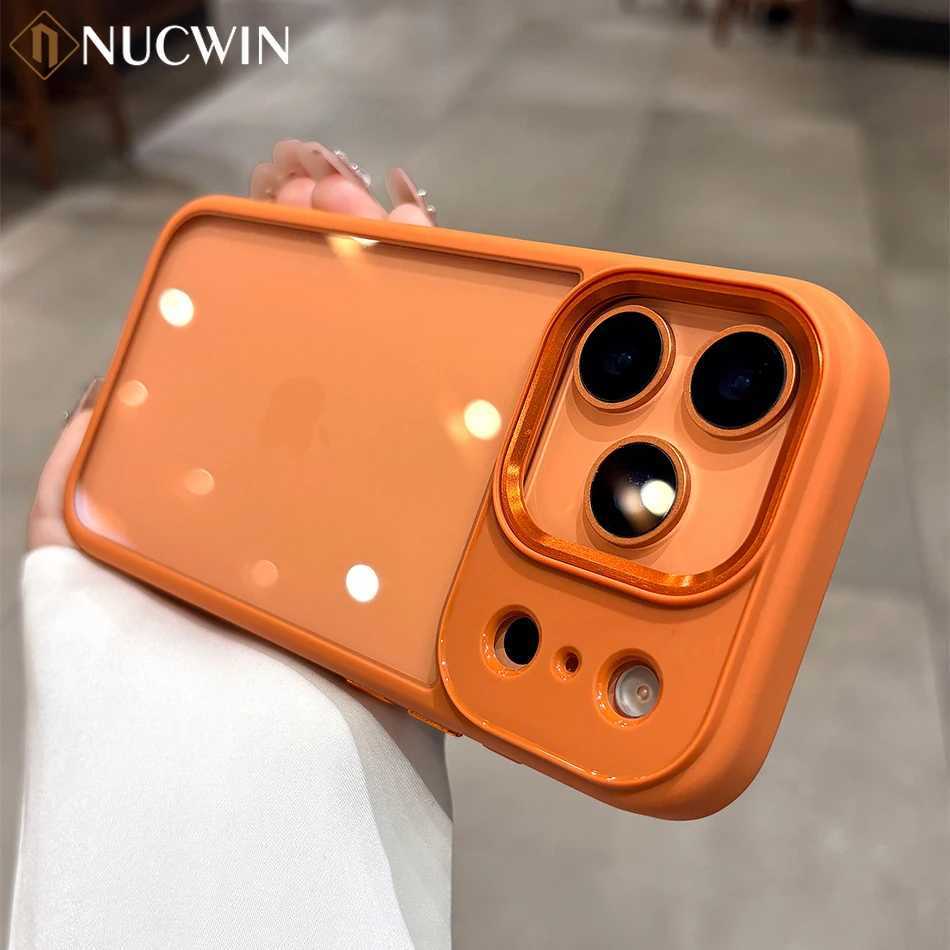 New Luxury Phone Case for iPhone 17 16 15 14 13 Pro Max Plus 17Pro Acrylic PC Hard Shockproof Cover for iPhone 17Air J251202