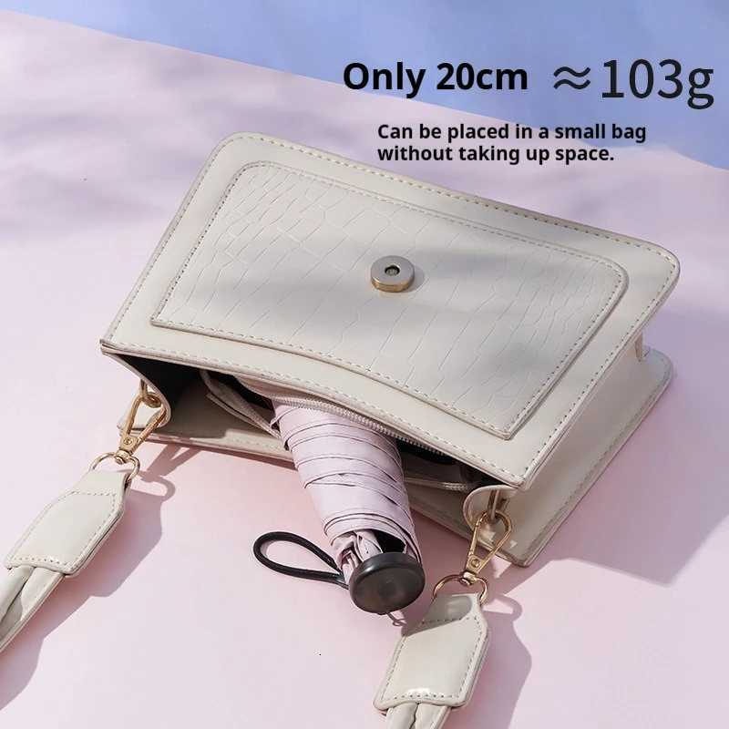 Carbon fiber lightweight compact and portable sun umbrella with sun protection and UV protection pencil feather umbrella C251117