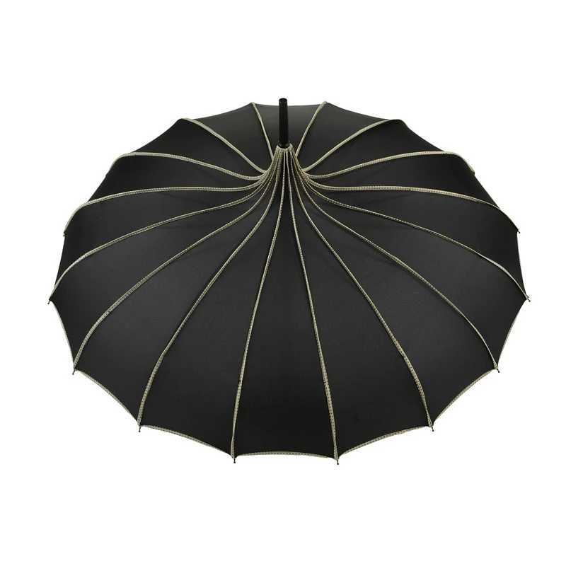 Vintage Umbrella Lightweight and Windproof Umbrella for Daily Men Women Work School Use C251117