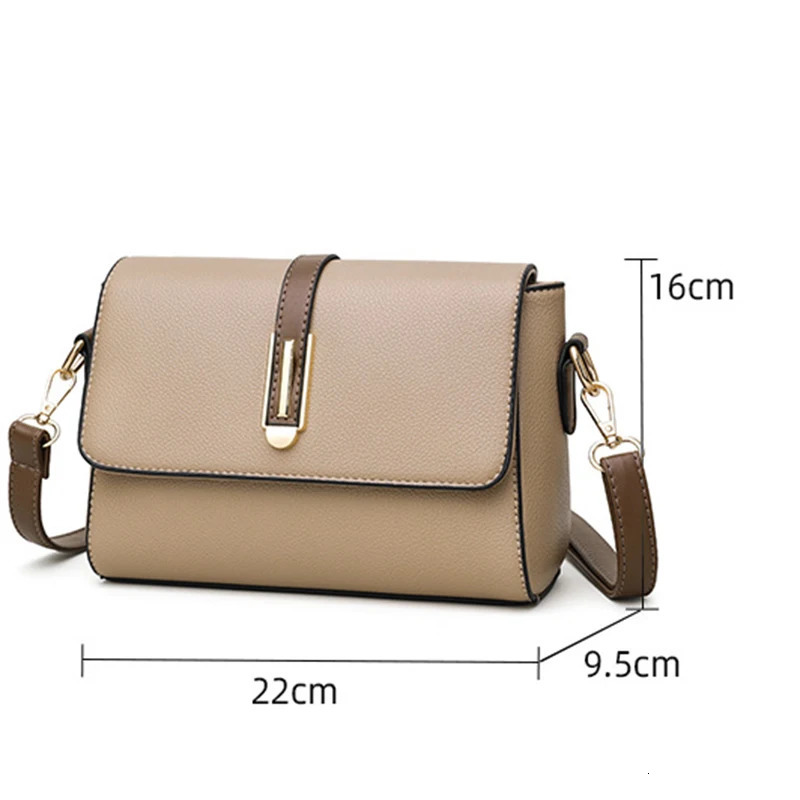 Fashion Crossbody Bag PU Leather Messenger Bag Versatile Sling Shoulder Womens Bag Small Handbags 250417