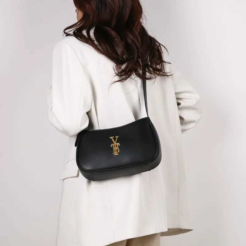 High-Quality Leather Crossbody Bag For Women Designer Shoulder Tote Handbag Elegant Ladies Purse LuxuryW251117